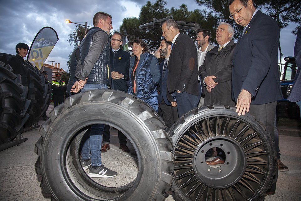 Teresa Jordà clausura la Fira de Sant Josep de Mollerussa