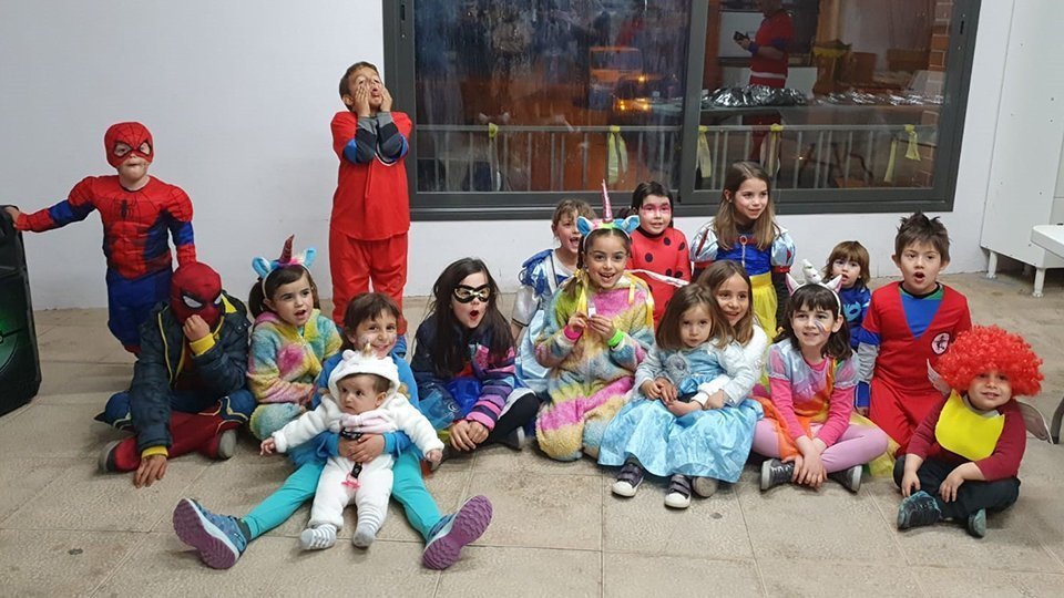 La quitxalla de Sedó i Riber que va participar en el Carnestoltes