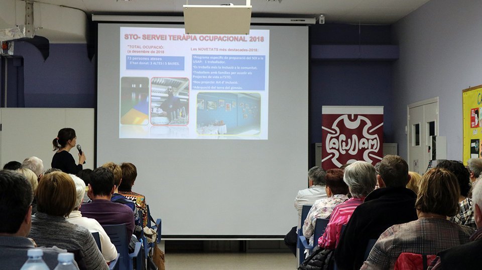 Presentació del balaç del 2018 de l'entitat Acudam