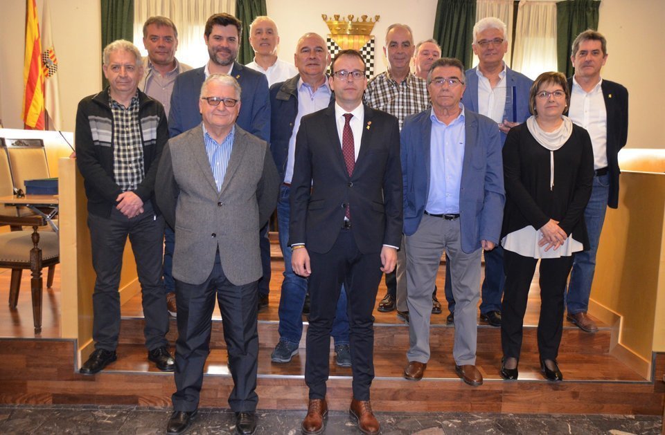 Homenatge als agents de la Policia Local de Mollerussa jubilats