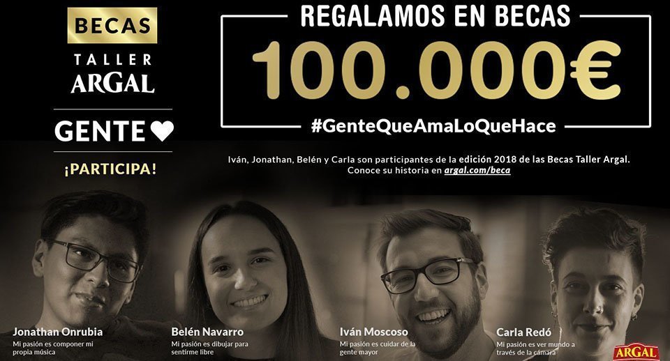 Creatividad Becas taller Argal Creatividad Becas taller Argal