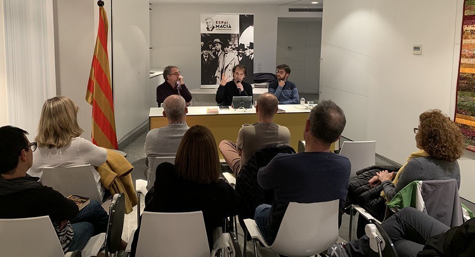 Vicent Partal, i Josep Casulleres presenten les seves obres a l'Espai Macià de les Borges