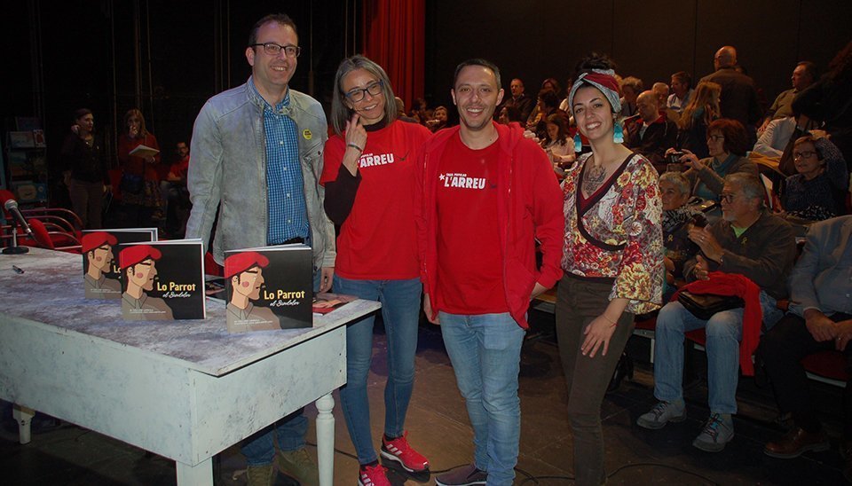 Acte de presentació  del conte Lo Parrot, el bandoler