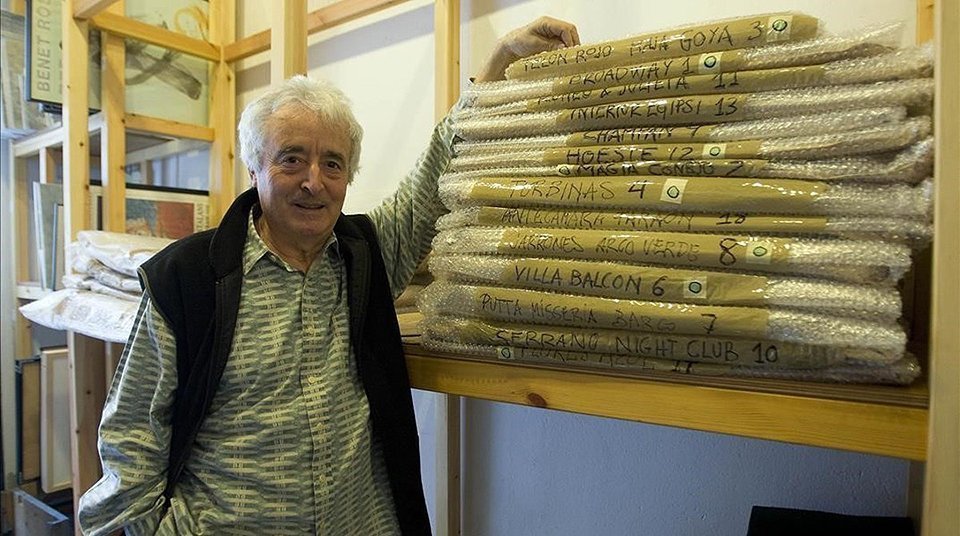 L'artista d'Àger Benet Rossell