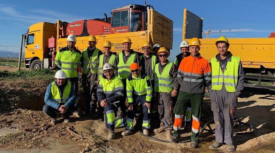 Alumnes i profesorat de l'INS Mollerussa