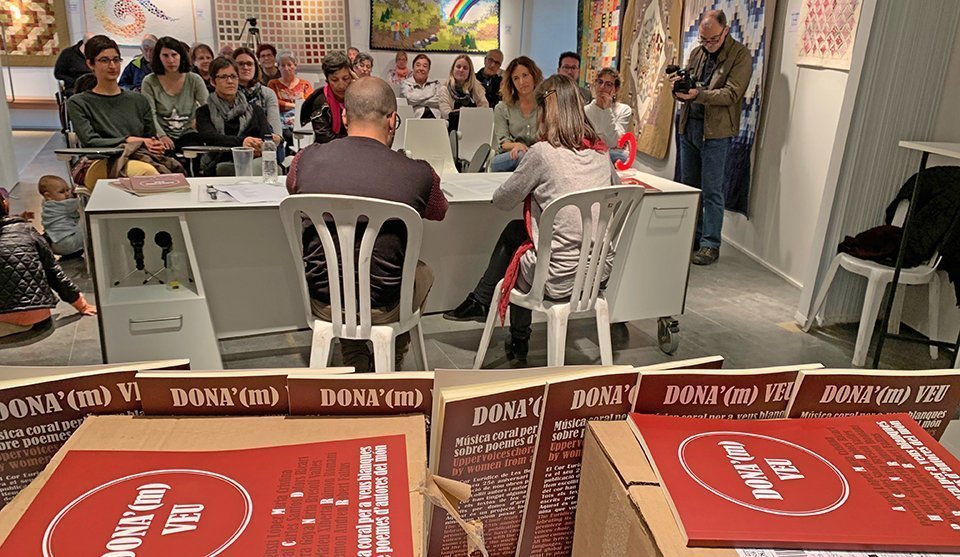Presentació del llibre Dona ('m) Veu del Cor Euridice