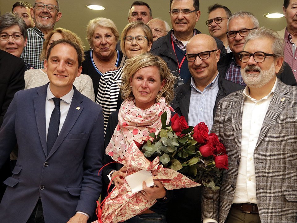 La candidata del PSC al Congrés, Montse Mínguez