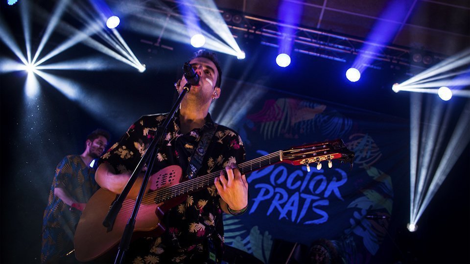 Doctor Prats en el Cocert de l'Estelada de Vilanova de Bellpuig 1