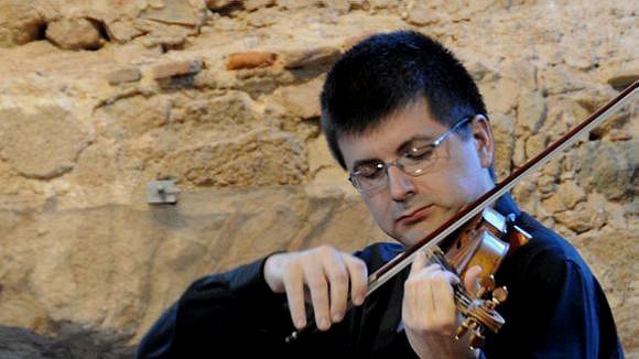 El violinista mollerussenc Joan Espina