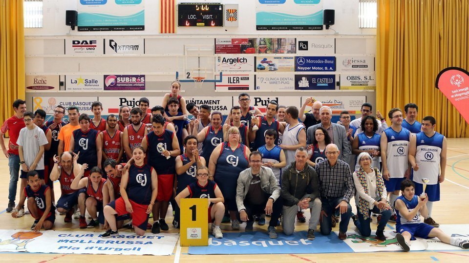 CB Mollerussa i l’ACUDAM impulsen el primer Torneig de bàsquet unificat