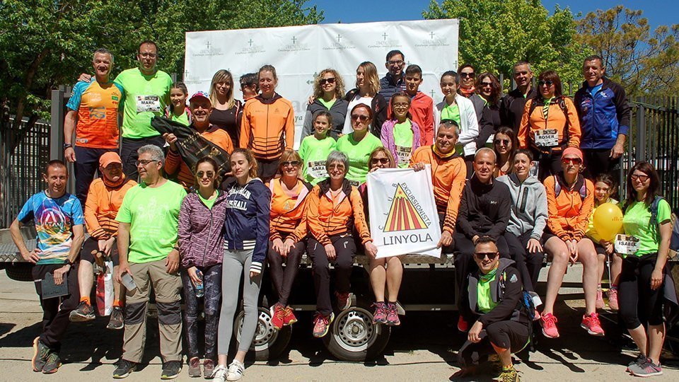 El Club Atletic Linyola participa el Càncer a Mollerussa 1