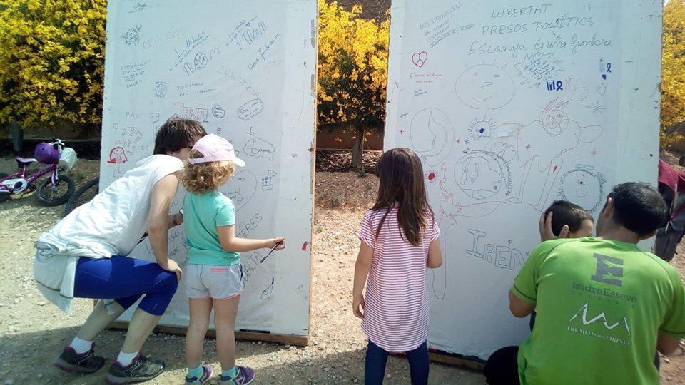 Accions de sensibilització en la Volta Solidària a l'Estany d'Ivars i Vila-sana 1