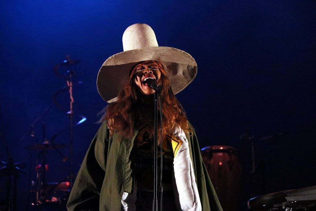 La cantant Erykah Badu al Primavera Sound, el 31 de maig del 2019 (horitzontal).