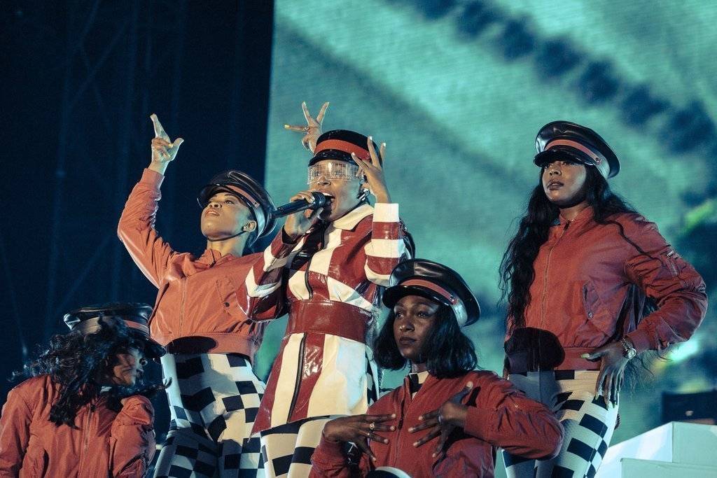 Janelle Monae a l'escenari Pull&Bear - Sergio Albert