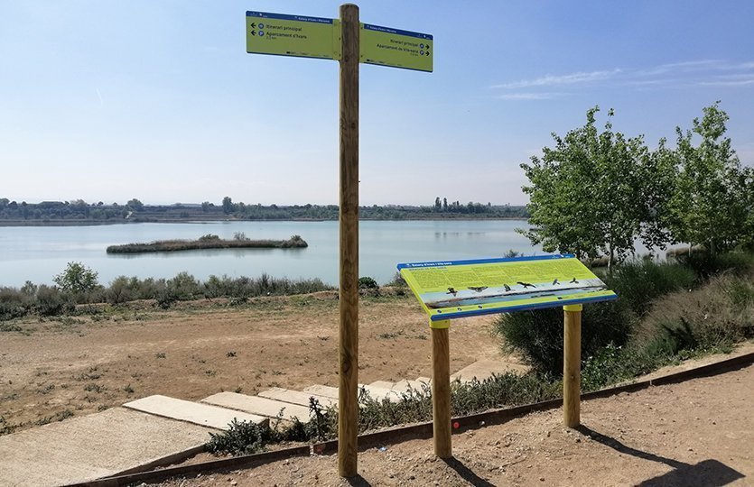 Nous plafons instal·lats a l'Estany d'Ivars i Vila-sana