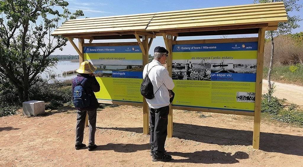 Nous plafons instal·lats a l'Estany d'Ivars i Vila-sana 1