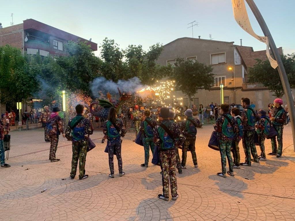 La cercavila de foc a Juneda - Ajuntament de Juneda