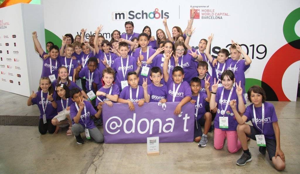 l'escola Ignasi Peraire de Mollerussa guanyadors del mSchols Student Awards