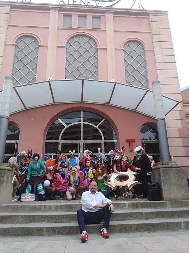 David Farreras Galacticat a la Galacticon