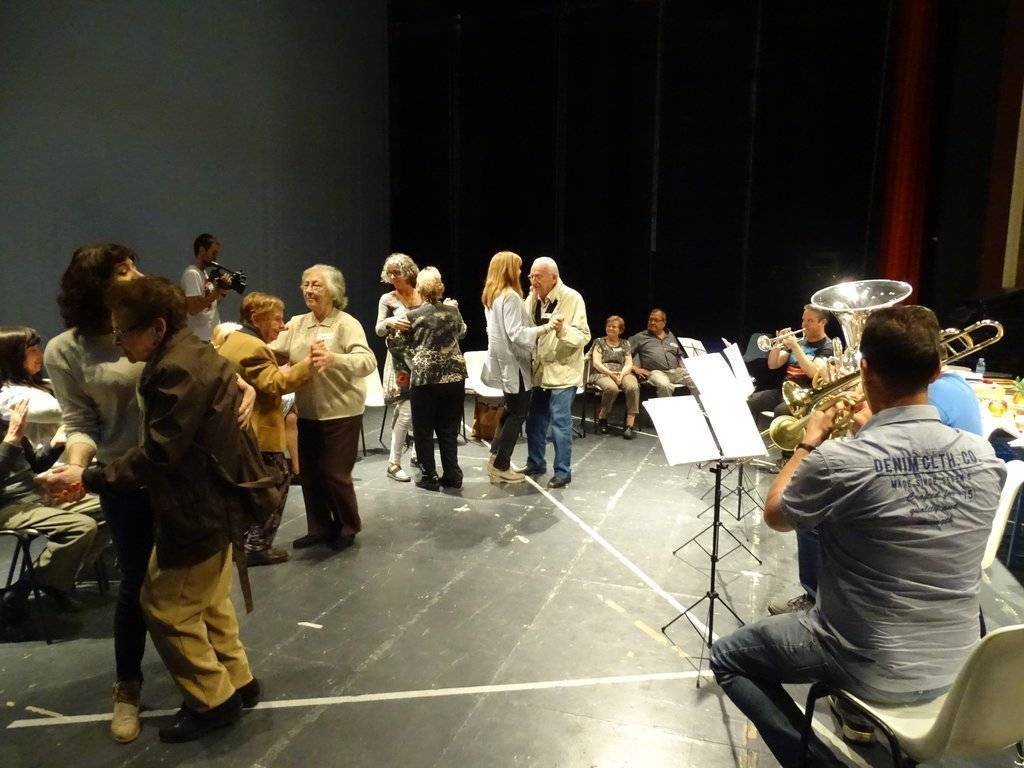 Els participants d''Un matí de concerts' de l'OJC al Teatre l'Amistat - OJC