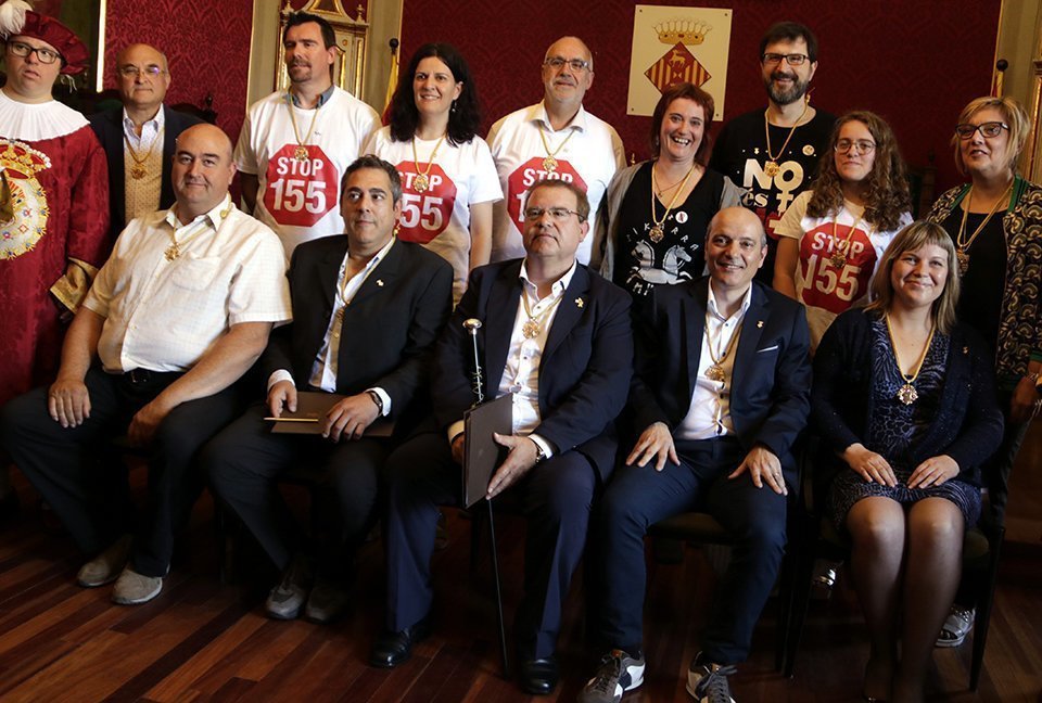 Els regidors i regidores de la nova Paeria de Cervera