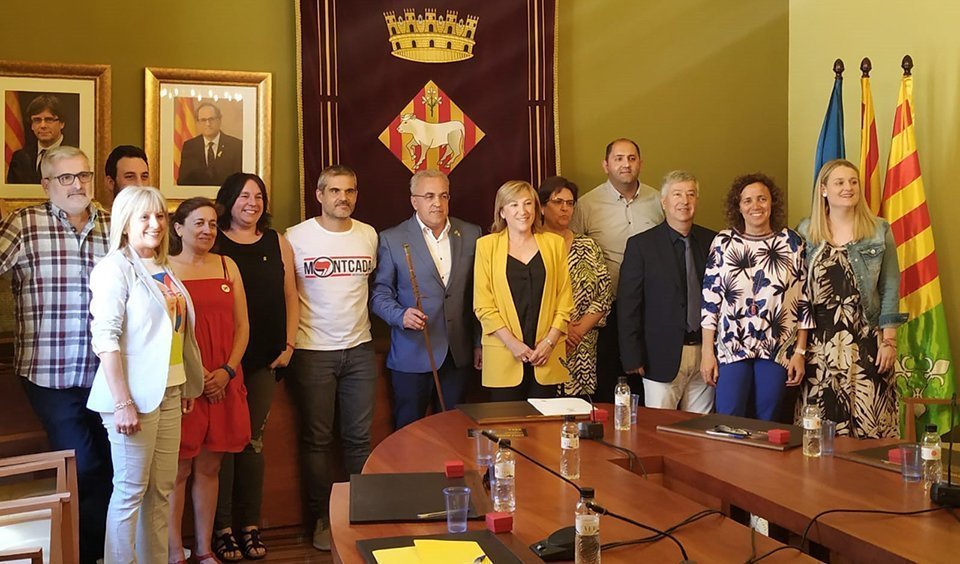 Ple de constitució de l'Ajuntament de les Borges