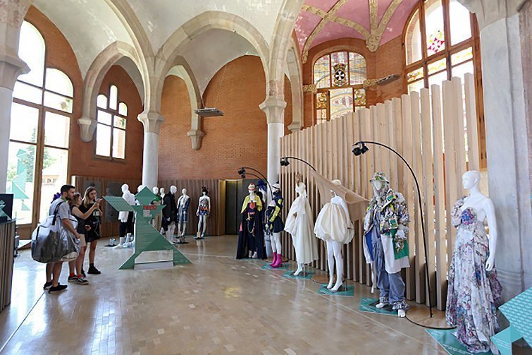 L'espai Open Àrea en  el recinte modernista de Sant Pau de Barcelona