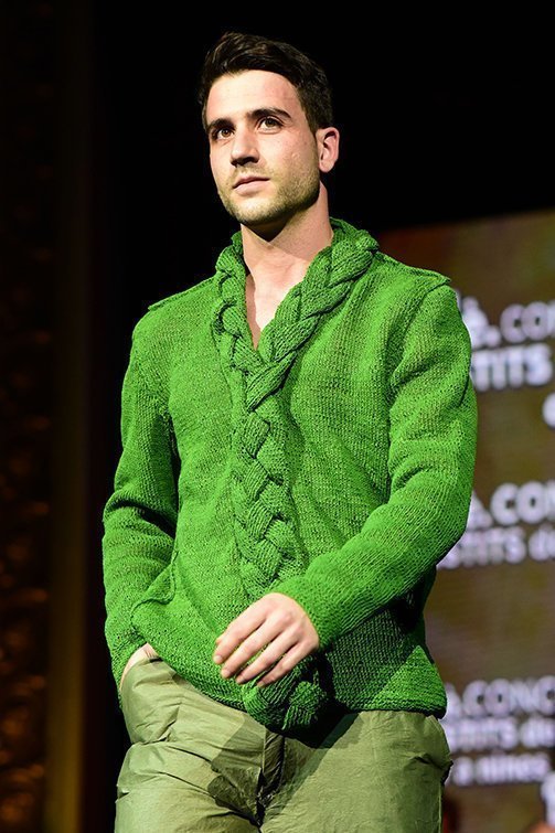 Una reproducciò en paper d'una creació del dissenyador Josep Abril