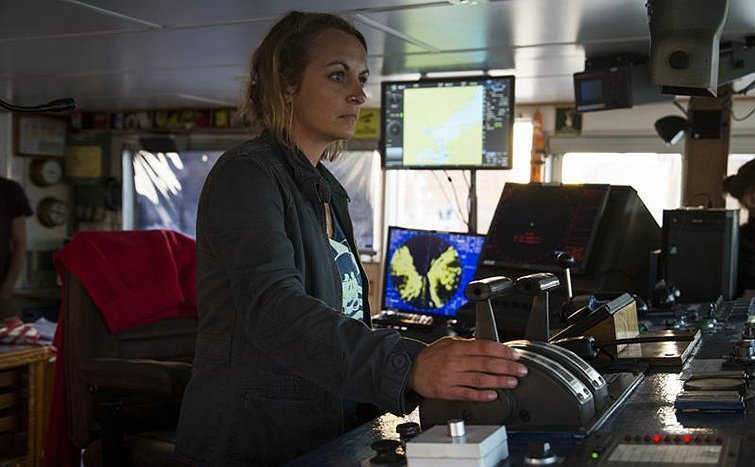 La capitana alemanya Pia Klemp