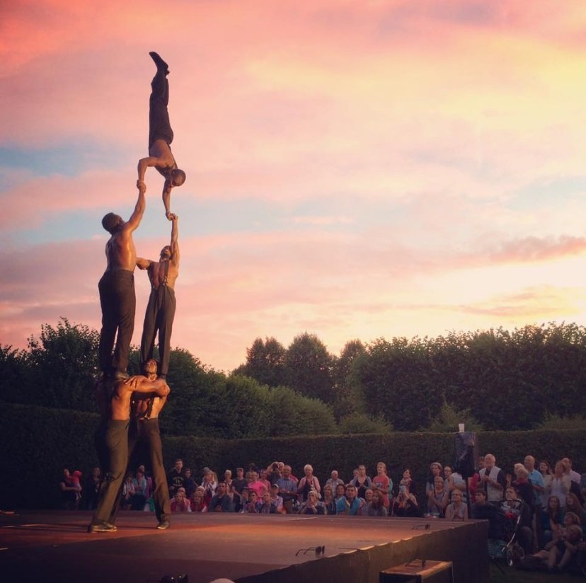 Un dels espectacles de la companyia keniana Jambo Brothers - Jambo Brothers