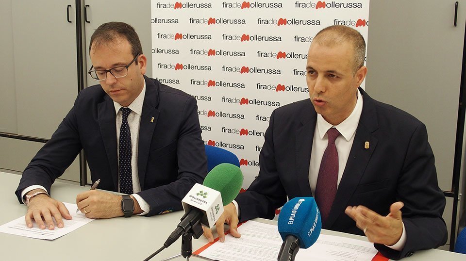 Acte de presentació de Xavier Roure com a nou director de Fira Mollerussa