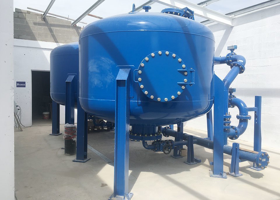 Els equipaments de la planta de tractament de Verdú