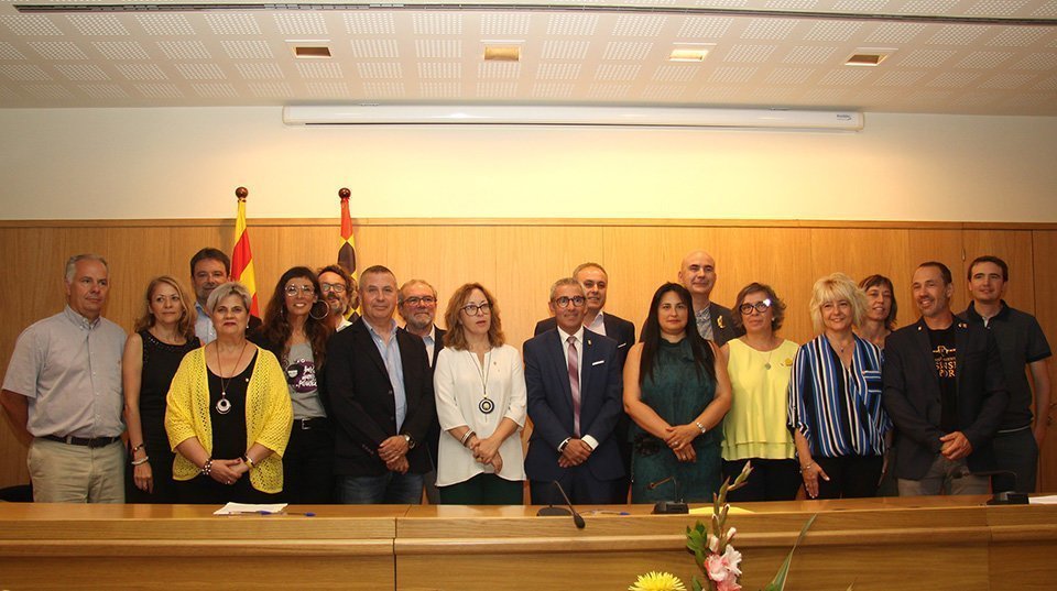 La nova corporació del Consell Comarcal del Pla d'Urgell