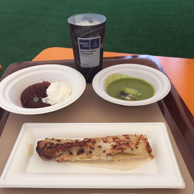 El menú La Boscana a Sónar 2019