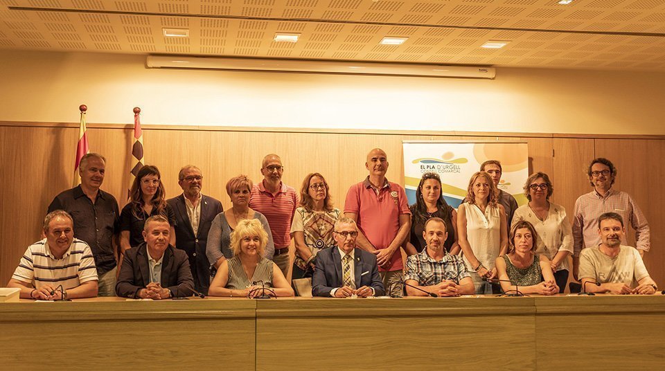 Rafel Panadés presideix el  primer Ple del mandat al CC del Pla d'Urgell