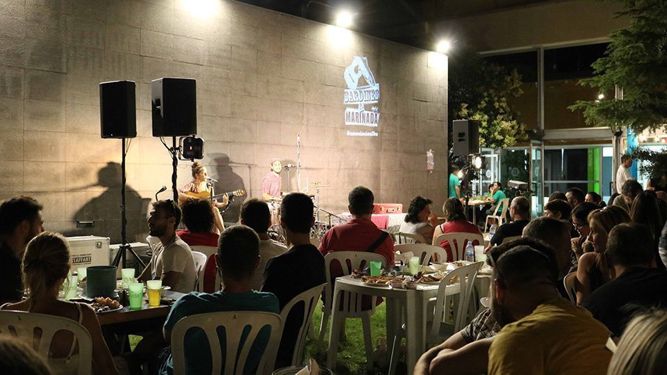 Els Jardins del Grup Alba, escenari de Sardines &Marinada