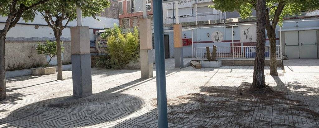 El jardi de l'antiga sala Musicland serà l'entrada del nou equipament