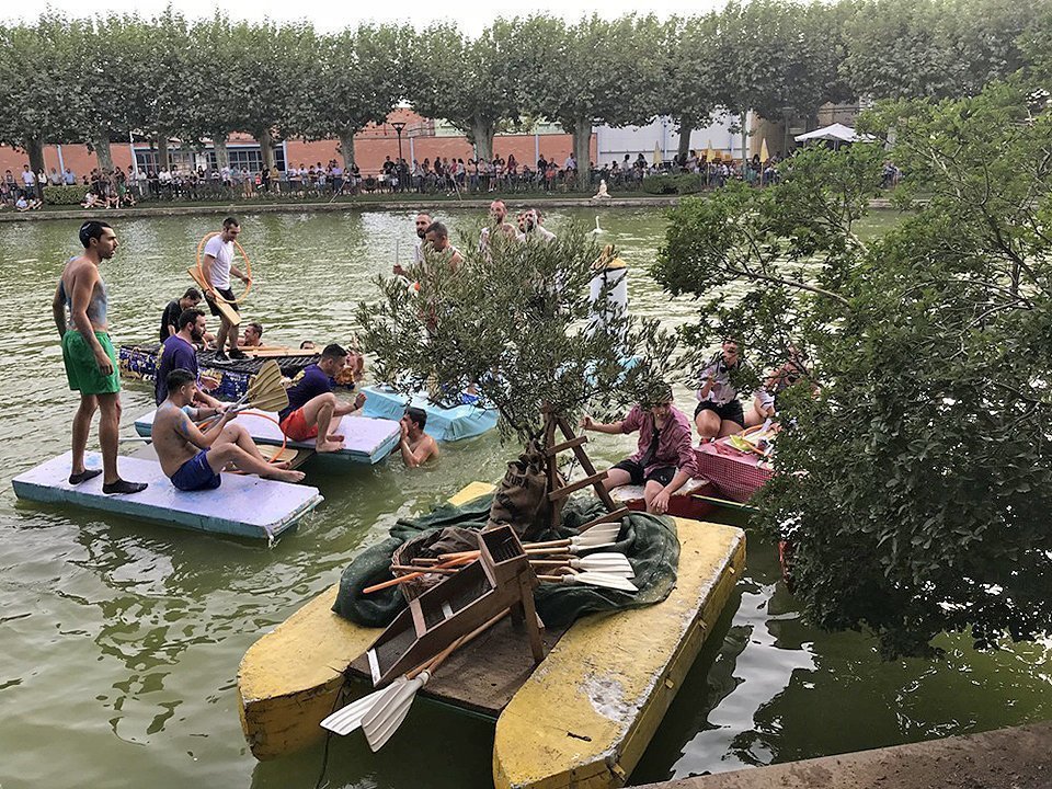 Concurs de barques al Terrall de les Borges Blanques texte