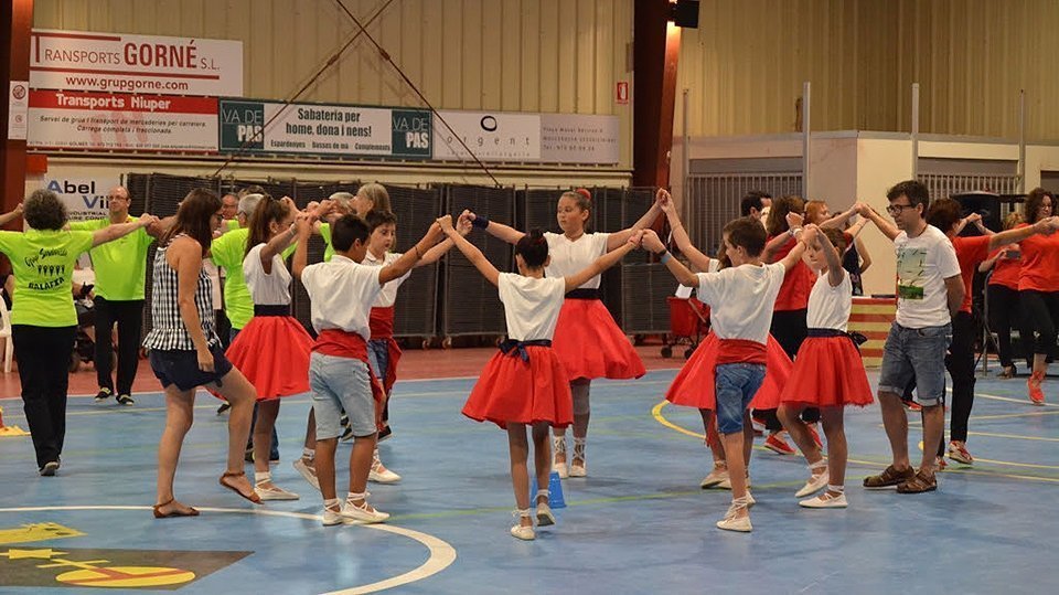 La segona Exhibició de colles sardanistes de Golmés 1