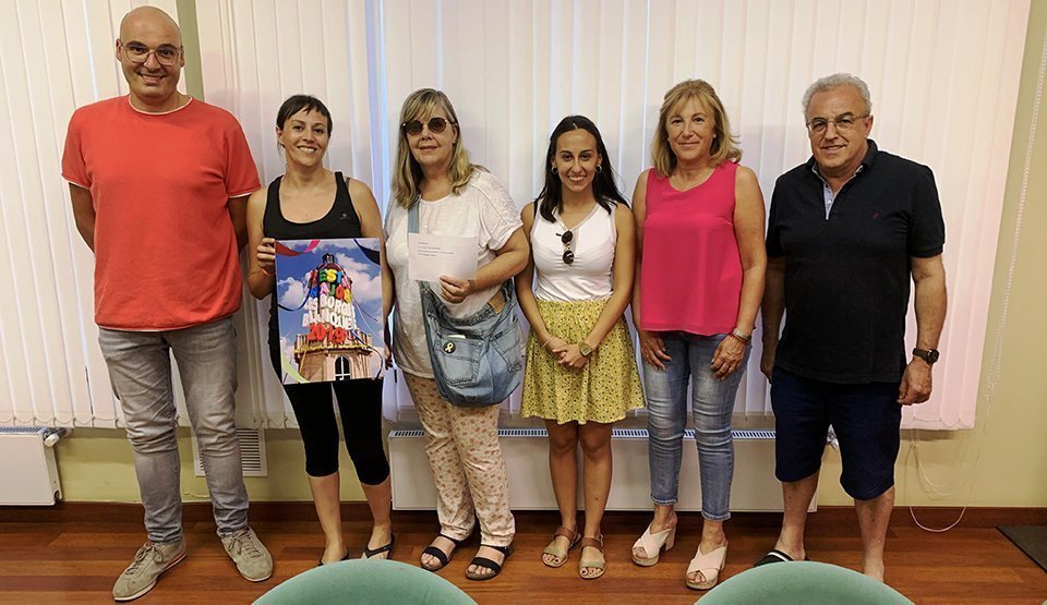 El jurat del concurs de cartells de la Festa Major de les Borges El jurat del concurs de cartells de la Festa Major de les Borges