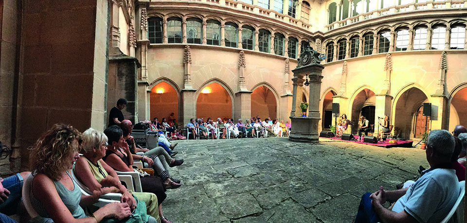 El quartet femení Les Kol·lontai en el convent de Sant Bartomeu de Bellpuig