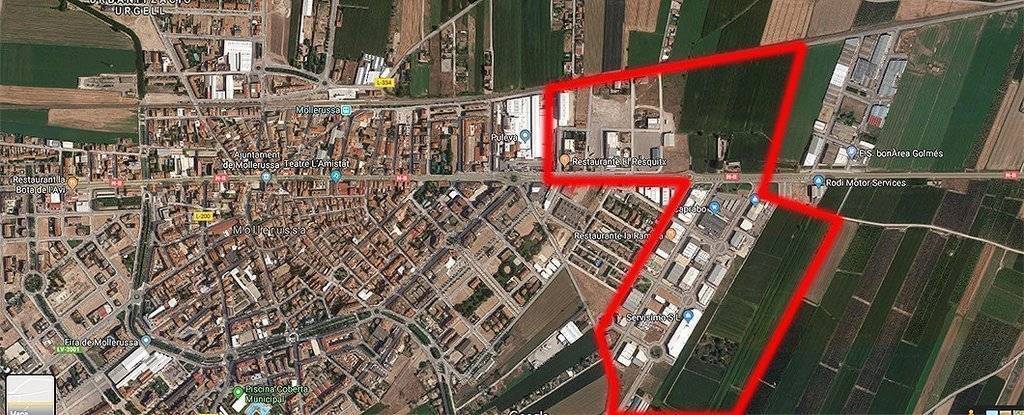 Imatge dels polígons de Golmés