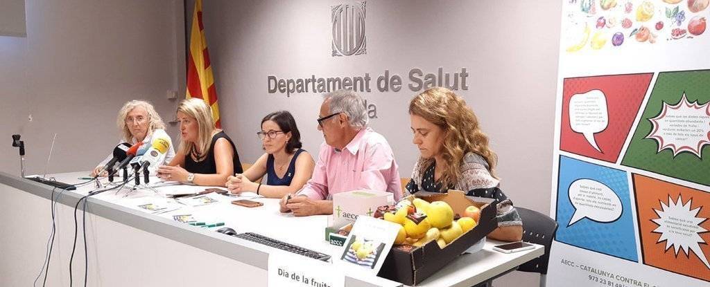 Presentació de la capanya pel consum de fruita en l’entorn laboral
