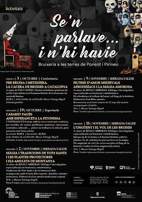 Cartell de les activitats complementàries-Tàrrega