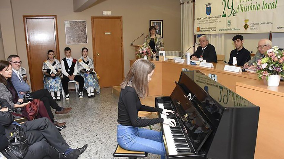 Acte de lliurament del premi Josep Lladonosa del 2018