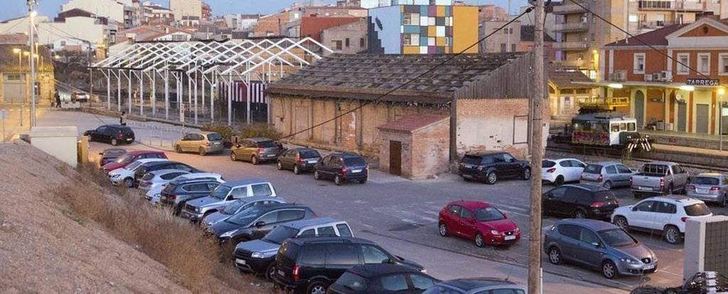 Solar en el qual està previst construir la nova estació d'autobusos