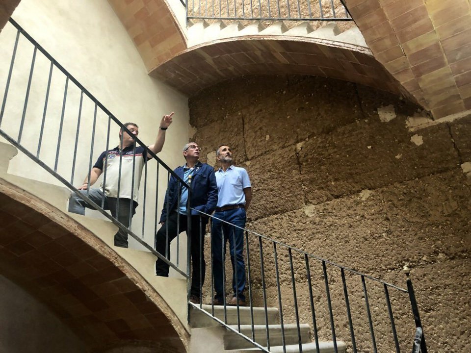 Visita a les obres de l'Ajuntament Castellnou de Seana 3