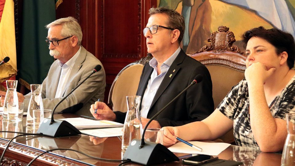 El president de la Diputació de Lleida, Joan Talarn