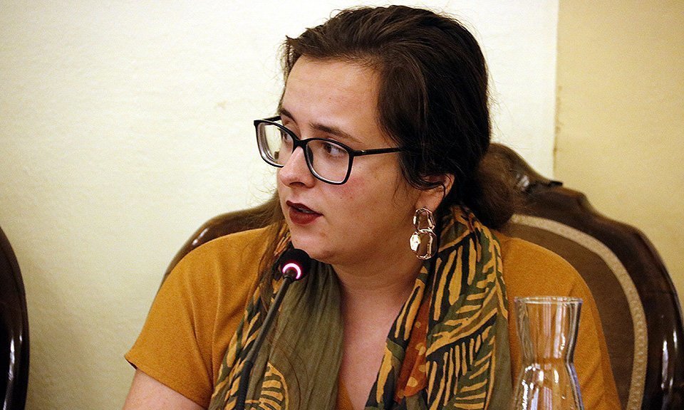 La diputada d'ECP a la Diputació de Lleida, Elena Ferré