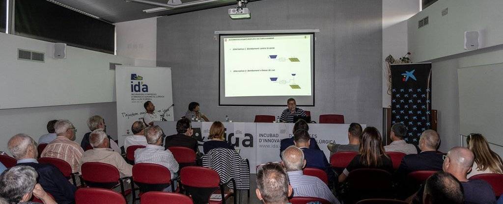 Presentació de la modernització del reg en la col·lectivitat 16 de Bell-lloc